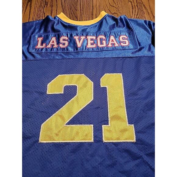 Las Vegas Twenty One Jersey Mens 2XL Red & Black 21 Short Sleeve Embroidered - Picture 10 of 12